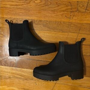 Jeffrey Campbell Black Ankle Booties